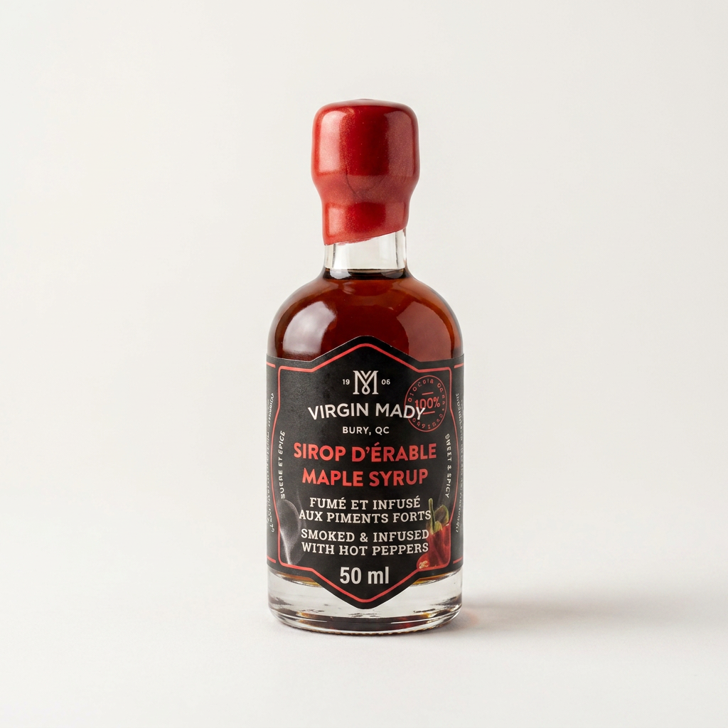 Smoked and Spicy Maple Syrup - 50ml