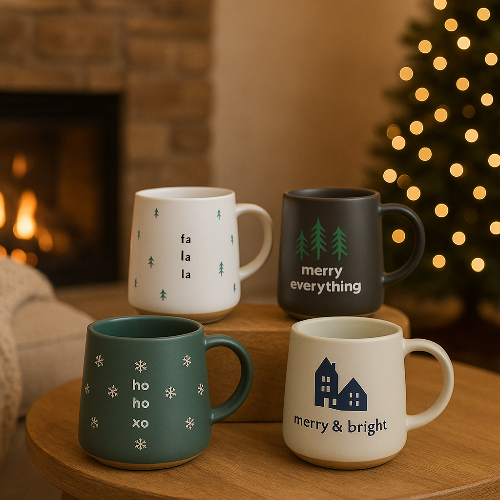 Holiday Text Mug