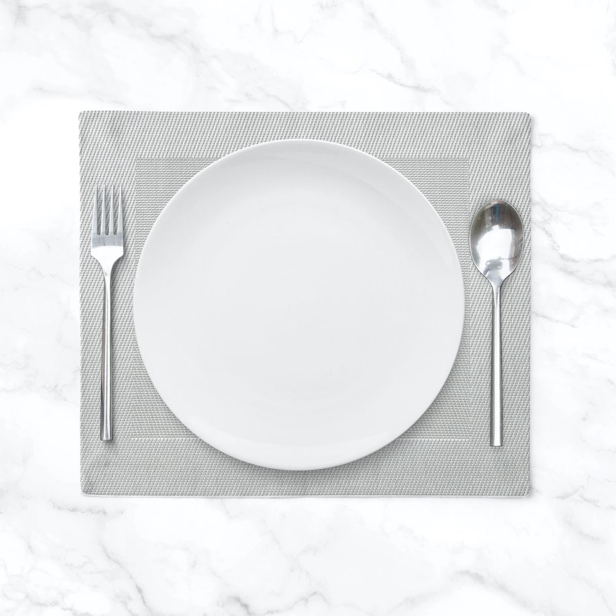 Bordered Square Vinyl Placemat Linen Chest