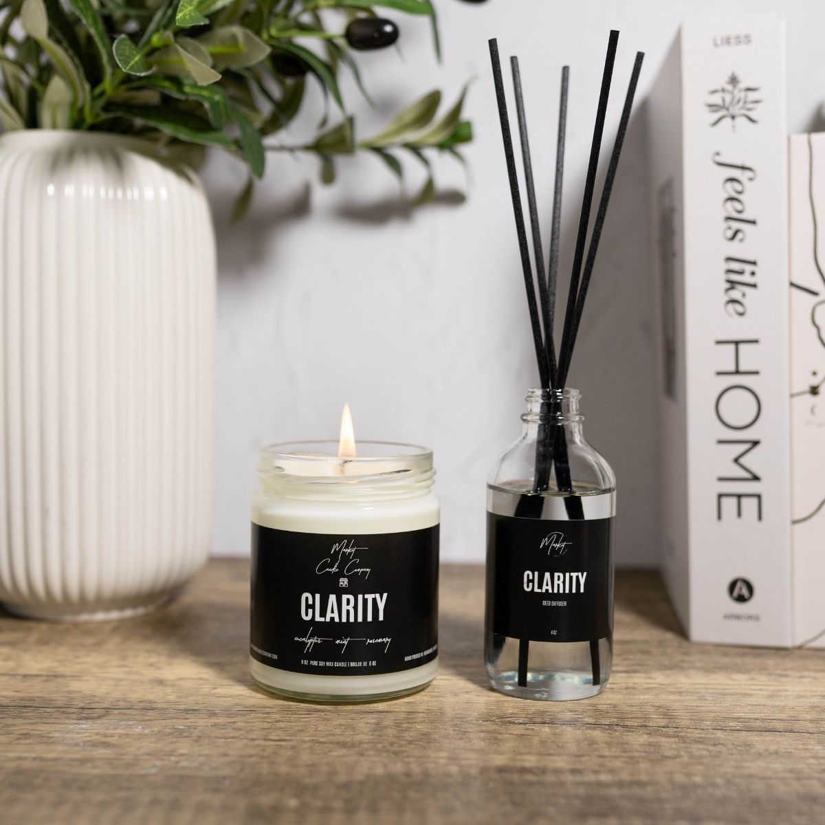 Clarity candle and reed - Duo