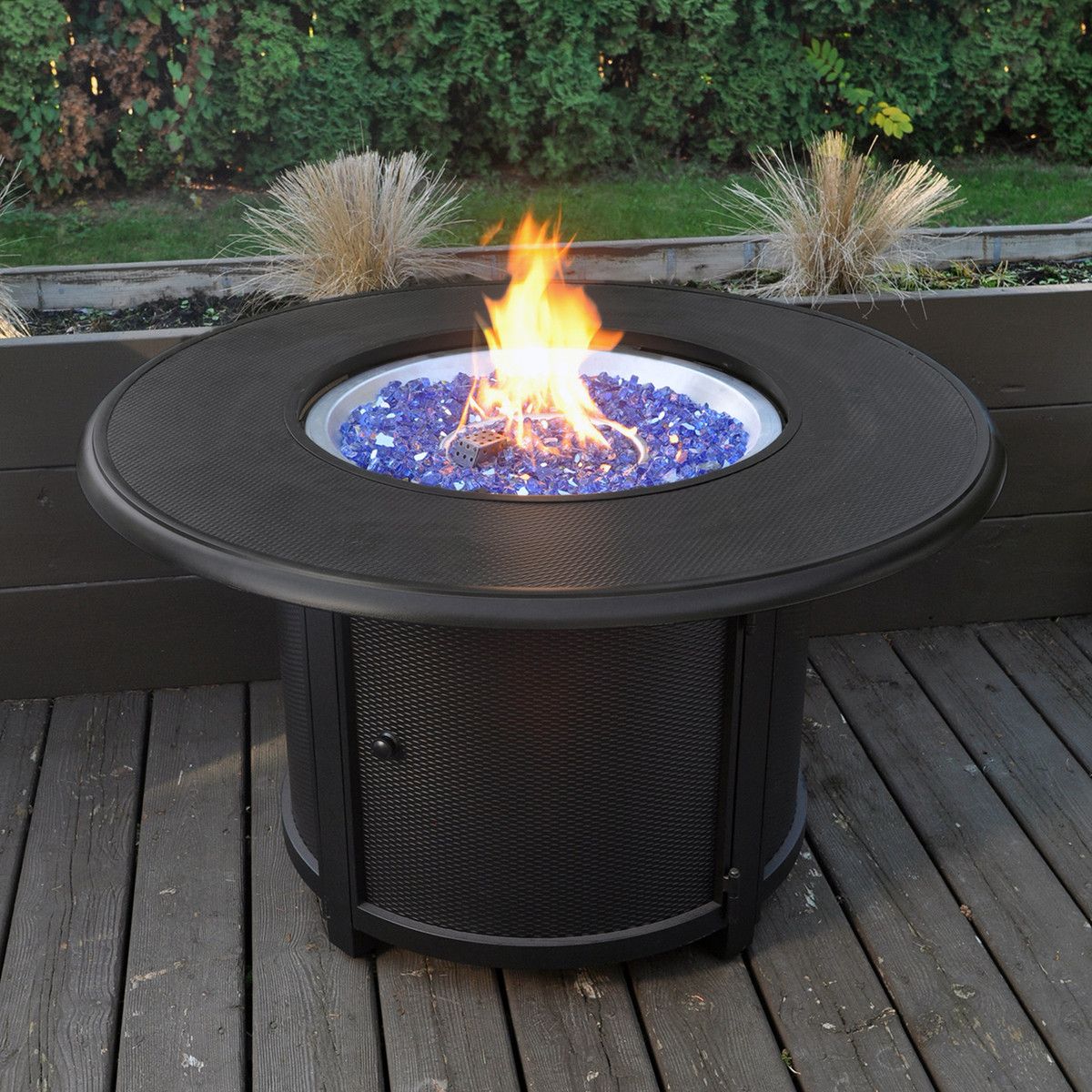 Étincelantes billes de verre de 1/2 po de couleur "bleue Catalina" (40 lb/ 18.14 kg)