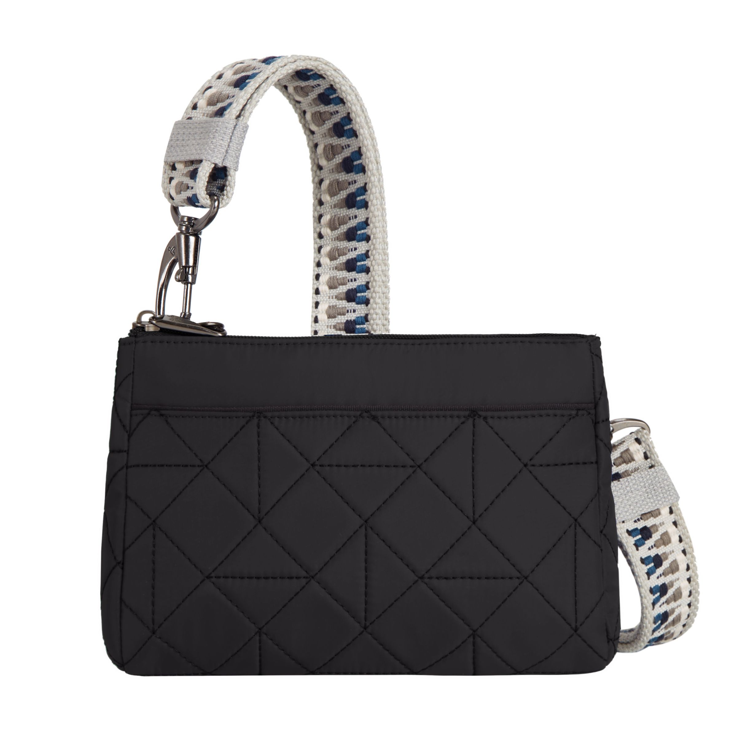 Travelon Anti-Theft Boho Clutch Crossbody - Black