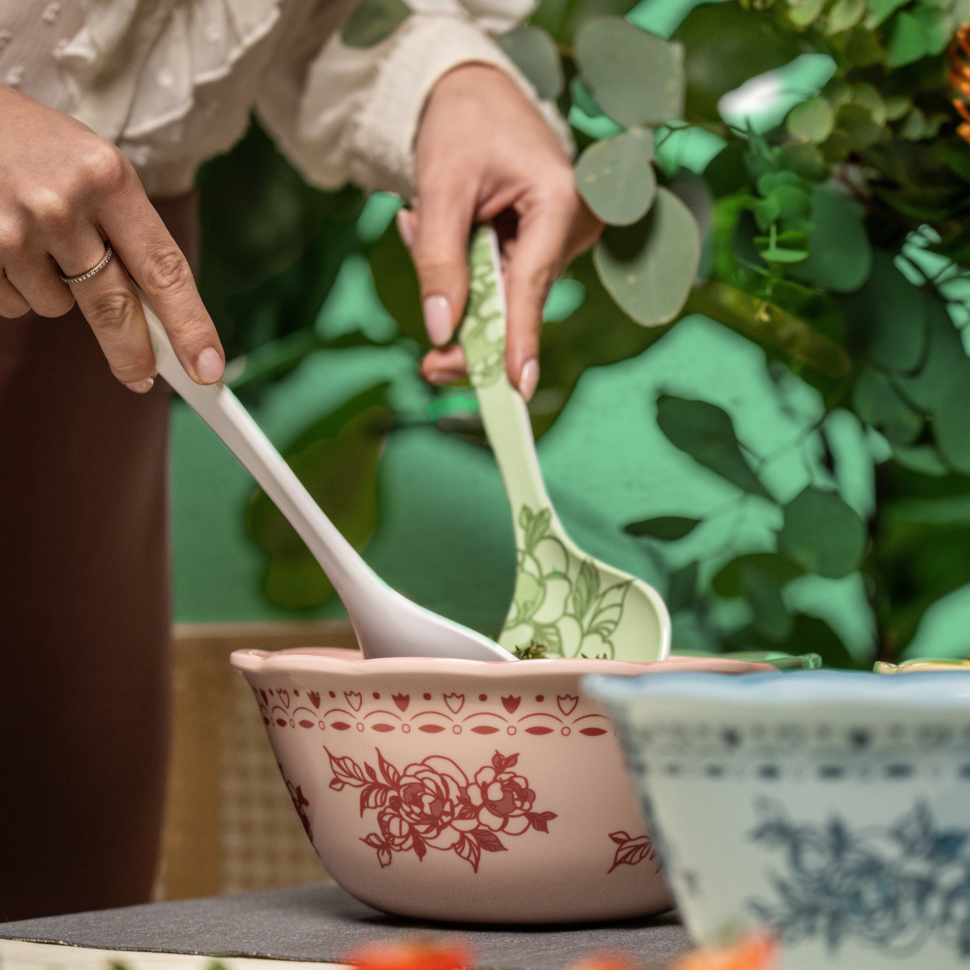 Josephine Soup Plate, 24cm - Light Blue