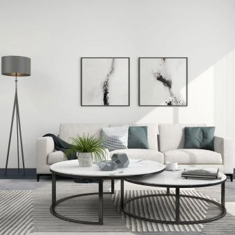 Abstrait Femme Visage Graffiti Street Art Peinture Sur Toile Affiches