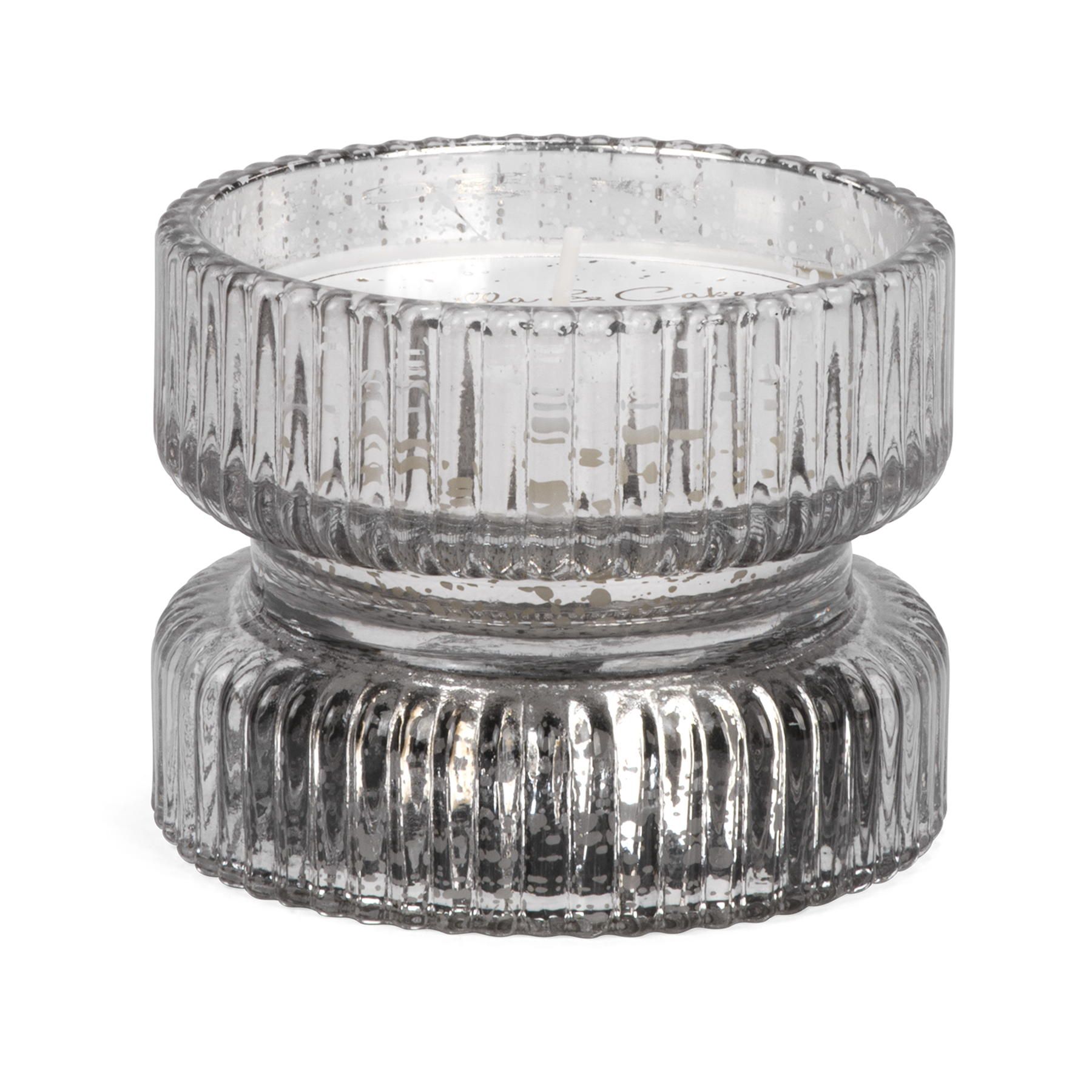 Silver Glass Scented Candle