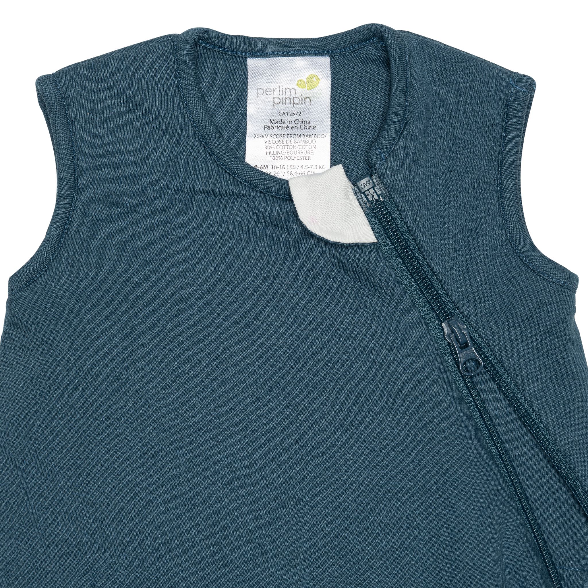 Bamboo Sleep Bag , Denim - 18 to 36m