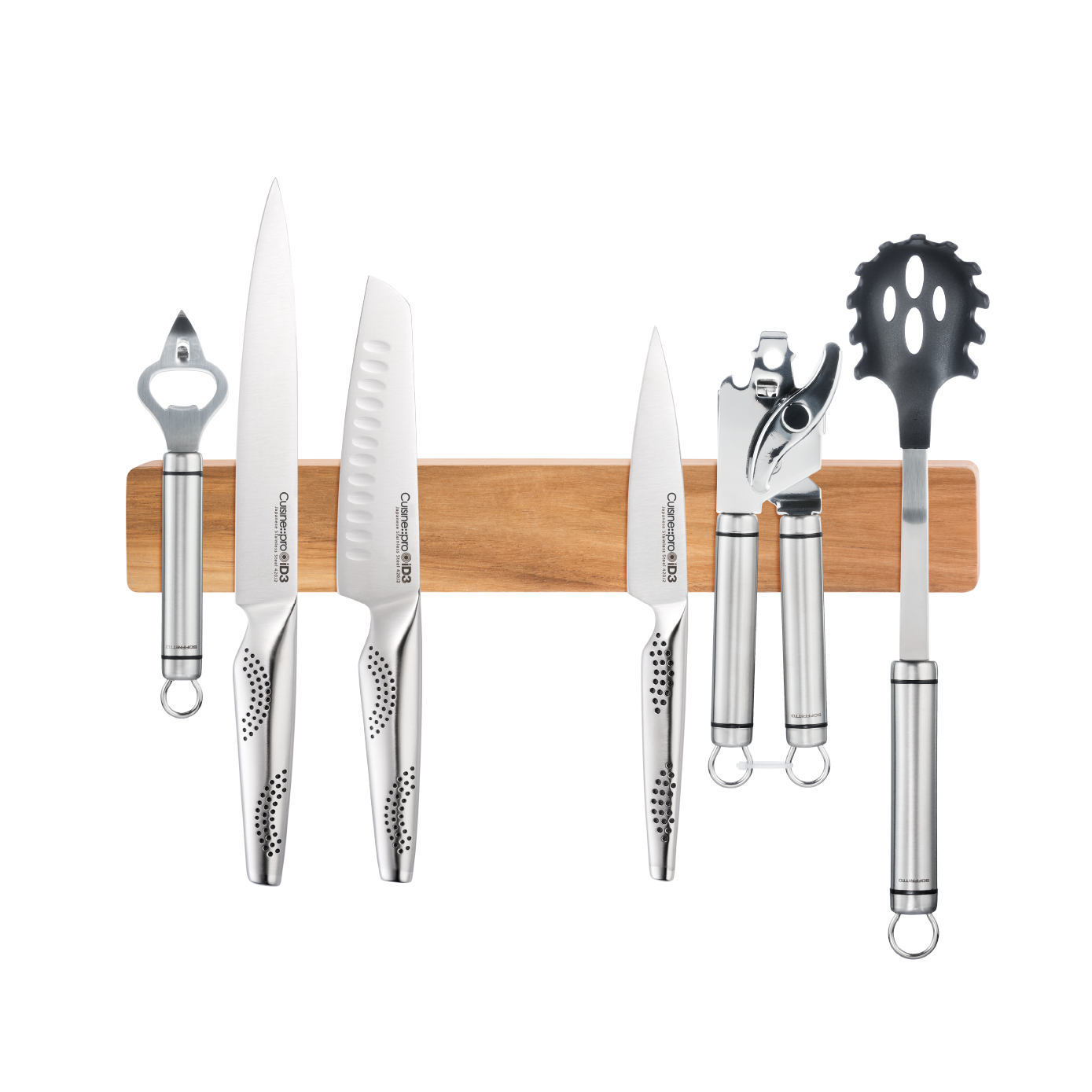 iD3 Support magnétique à couteaux 40 cm Acacia