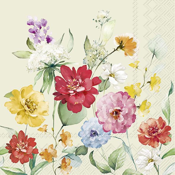 Flower Shop Luncheon Napkins, pack of 20