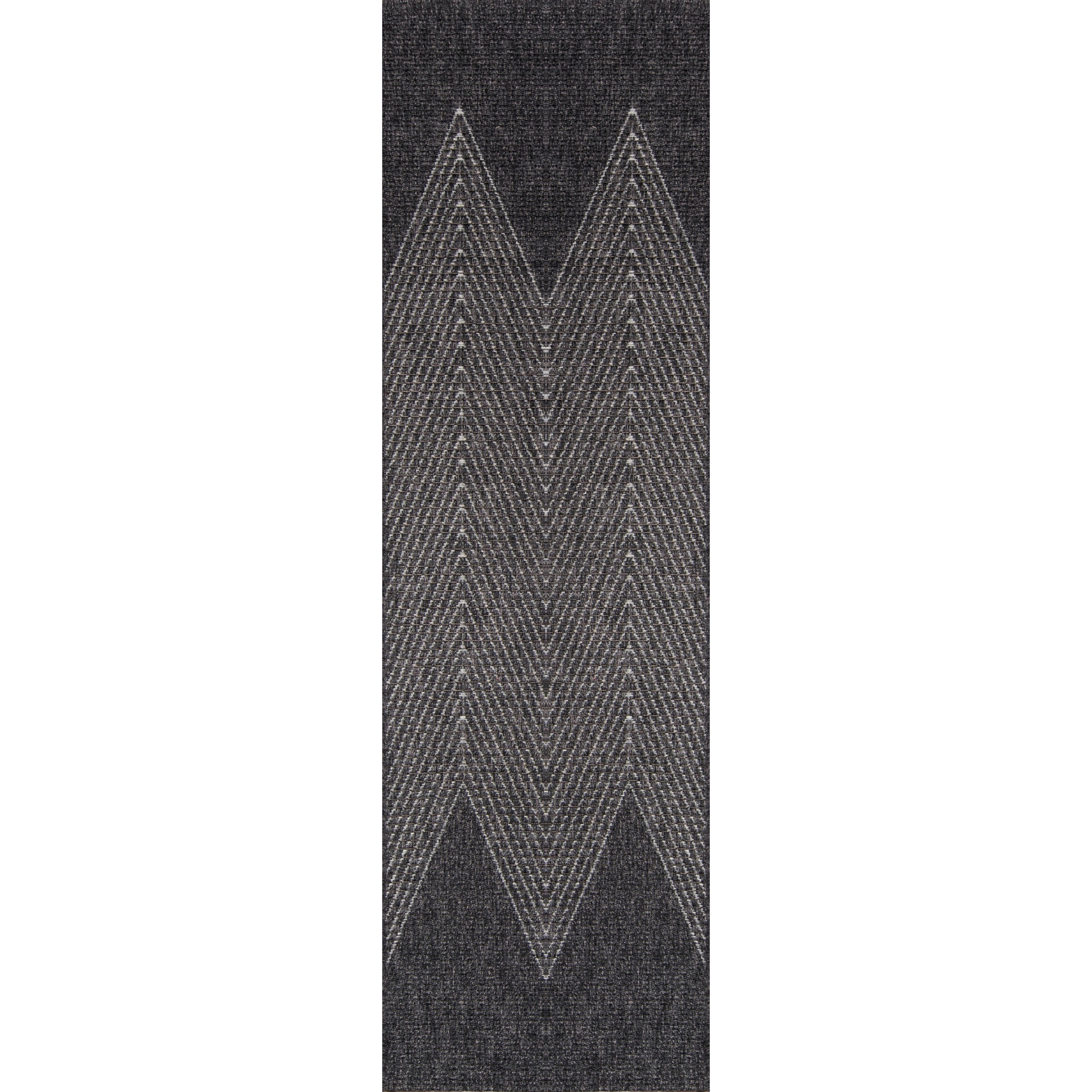 Raven Contemporary Area Rug - Charcoal
