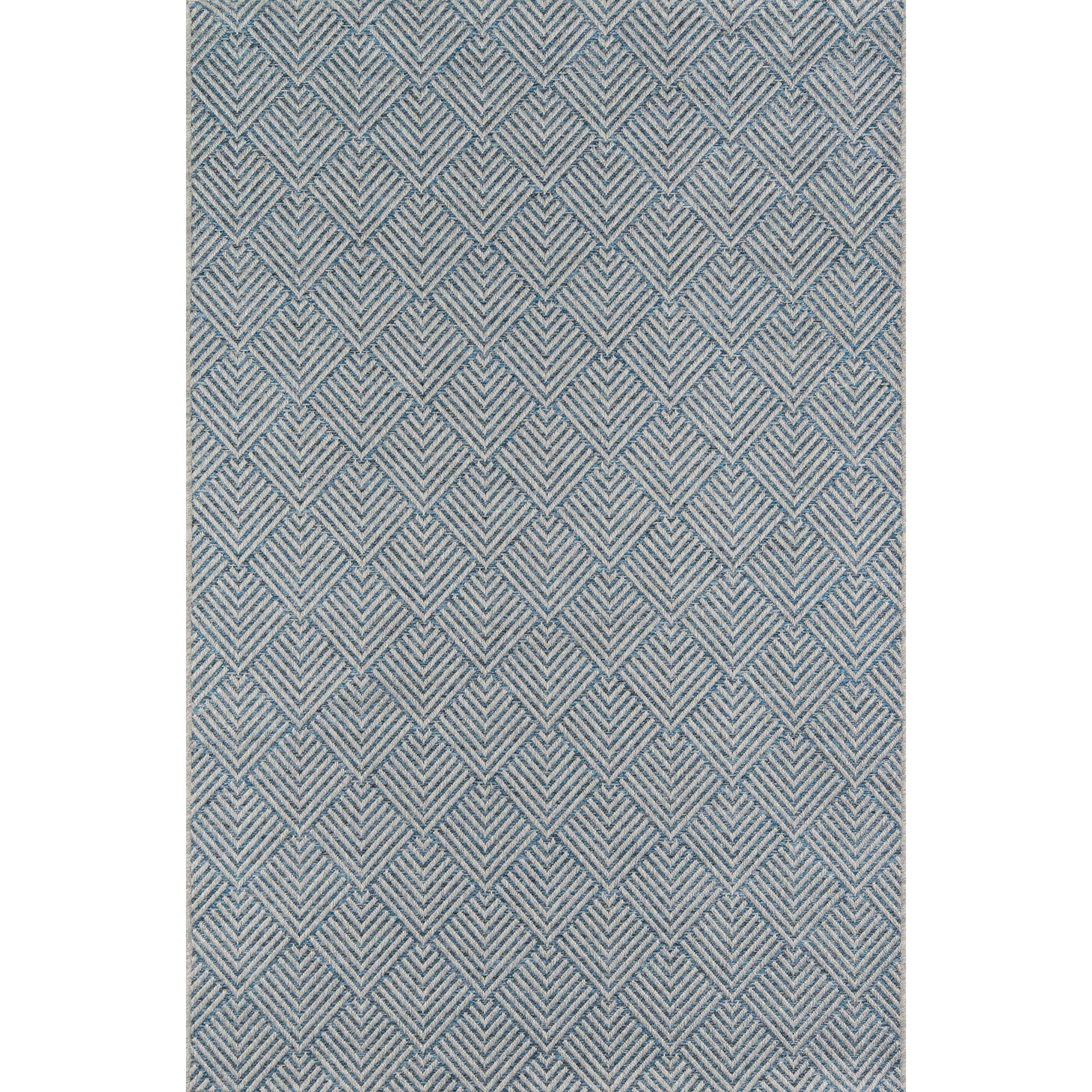 Tapis contemporain Laura - Bleu