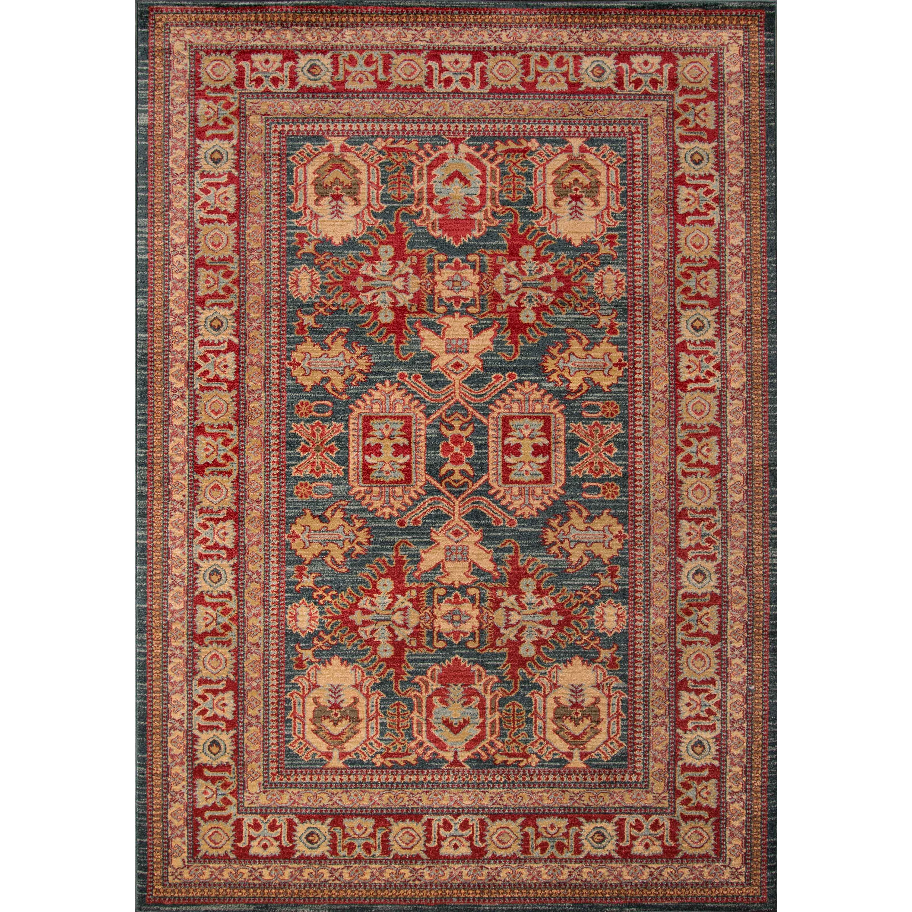 Lena Traditional Area Rug - Blue