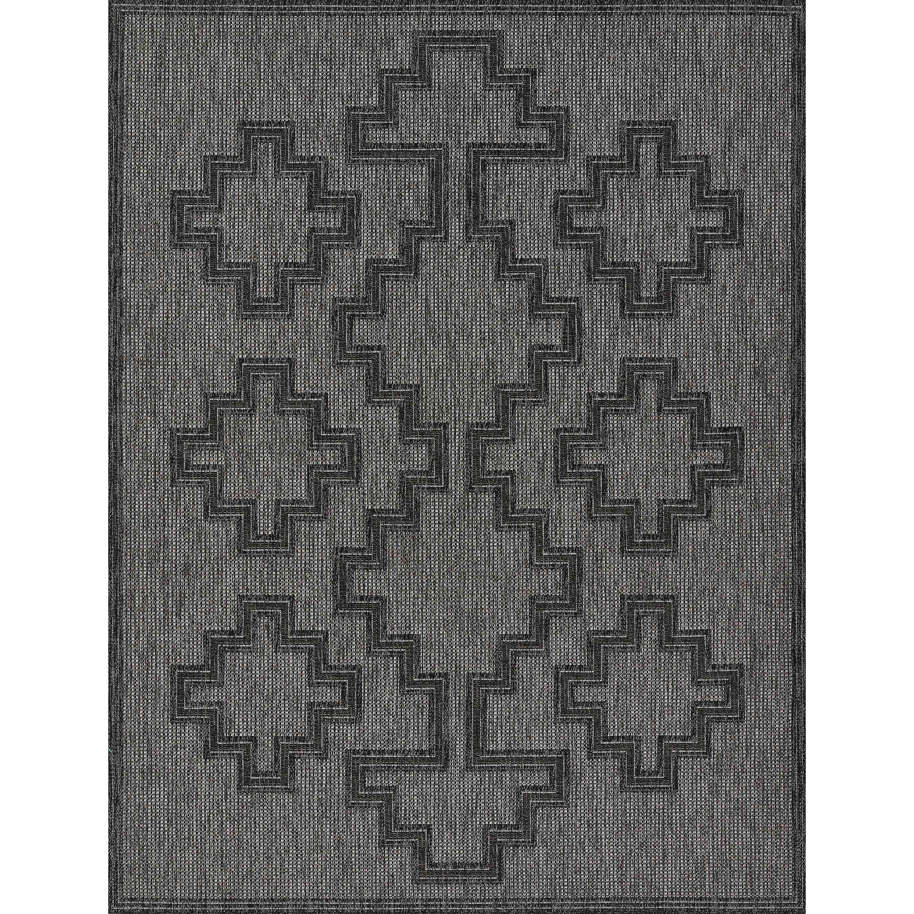 Esina Transitional Area Rug - Charcoal