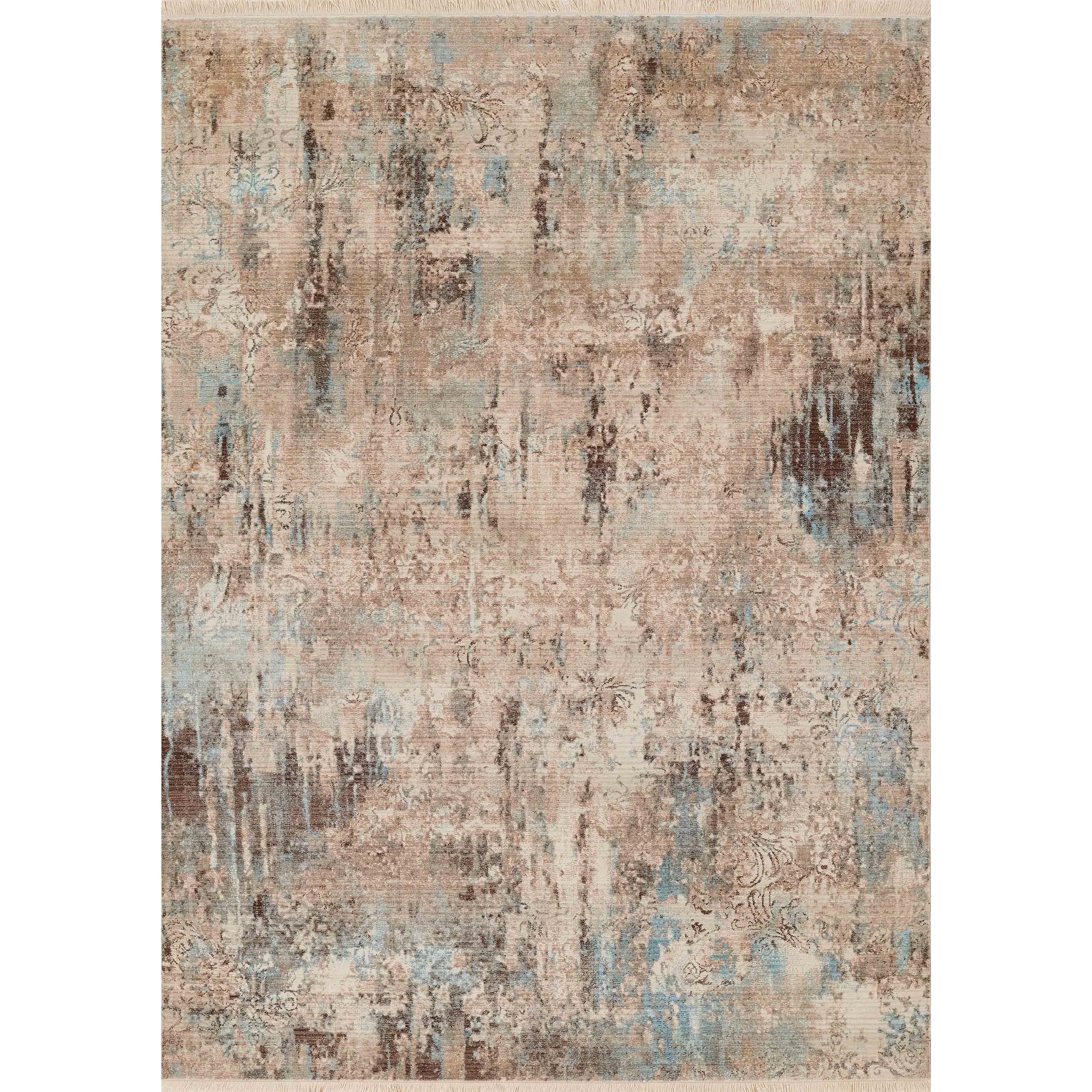 Malia Traditional Area Rug - Blue
