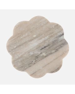 Maxwell & Williams Scallop Marble Coaster - Beige