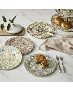 Portmeirion Ensemble de 4 assiettes dessert 