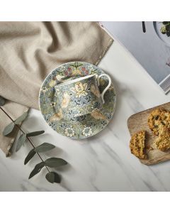 Portmeirion Strawberry Cup & Saucer - 10oz