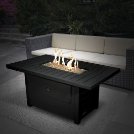 Serenity Fire Table - Black Onyx