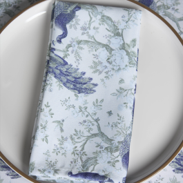 Laura Ashley Belvedere serviettes de table, ensemble de 4