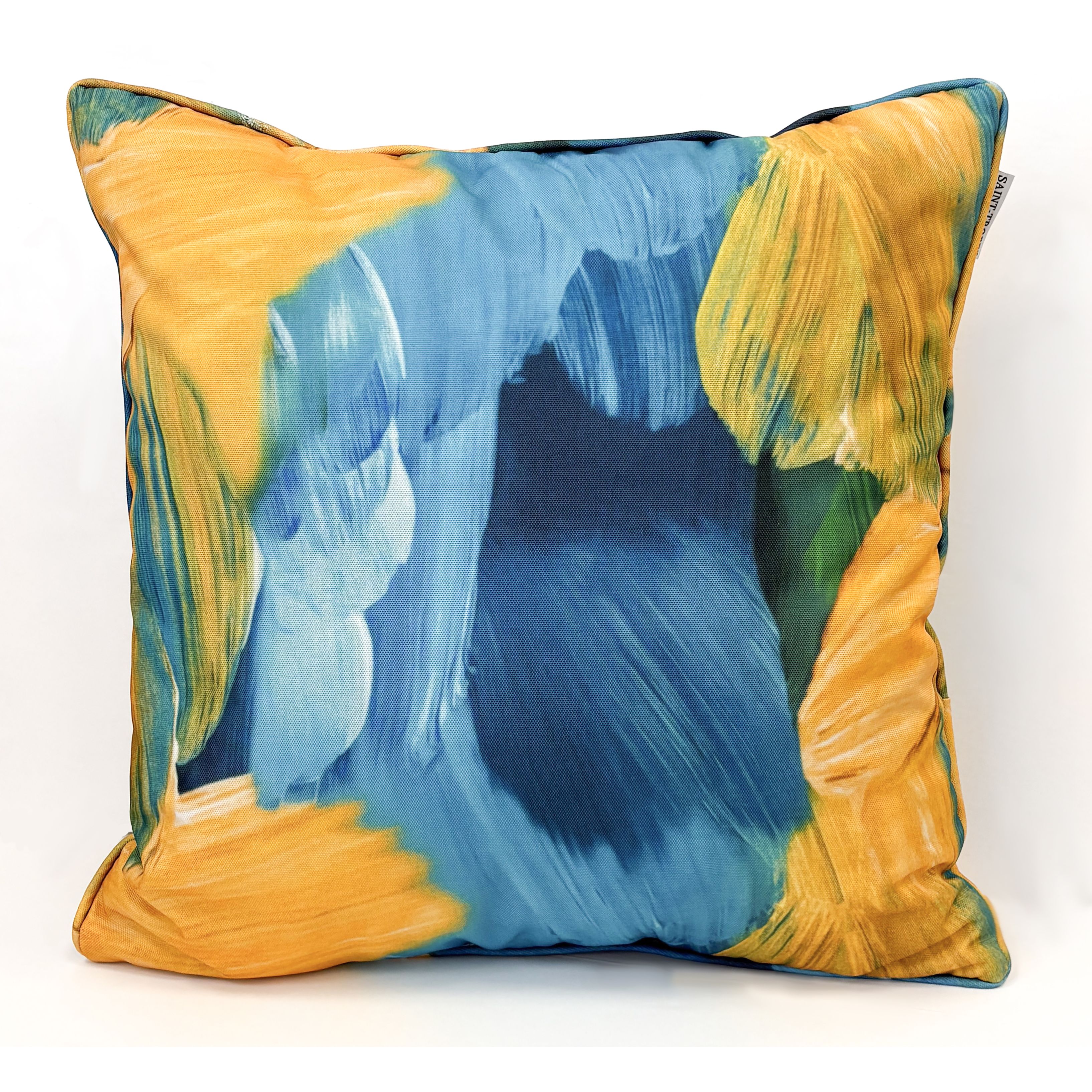 Azure Square Cushion