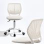 Chaise de bureau en tissu  - Beige