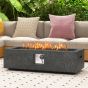 Fire Pit Table Set with Stainless Steel Burner
