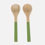 Couverts à salade, 2 pièces - Vert