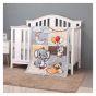 Ensemble de literie pour lit de bébé nouveau-né 5 pièces - Éléphant joueur