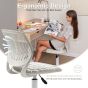 Chaise de bureau en tissu  - Beige