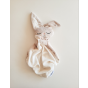 Veille sur toi Doudou pour bébé - Marguerite la lapine endormie