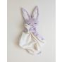 Veille sur toi Doudou pour bébé - Marguerite la lapine endormie