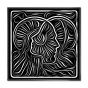 Black and White Awareness Portrait I Wall Art