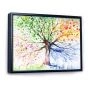 Four Seasons Tree  Canvas Art Print