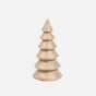 Ornament Tree Shaped Candle, Large - Champagne