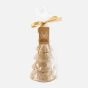 Ornament Tree Shaped Candle, Large - Champagne
