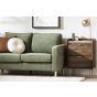 Hype End Table Natural Walnut and Faux Marble by South Shore Furniture