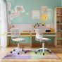 Chaise de bureau en tissu  - Beige