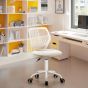Chaise de bureau en tissu  - Beige
