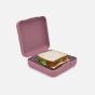 Melii Plastic Sandwich Container, pack of 2 - Berry/Blush