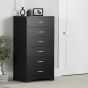 Step One 6-Drawer Chest - Black