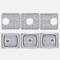 OXO Softworks Silicone Sink Mat Grey