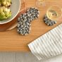 Wool Felt Ball Coasters by Torre & Tagus - Natural