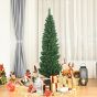 PVC Artificial Slim Pencil Christmas Tree