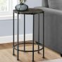 Roslyn Accent Table - Dark Bronze