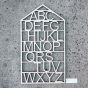 Alphabet mural