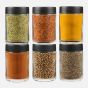 Trudeau Set of 6 Large Stacking Jars