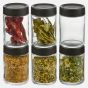 Trudeau Set of 6 Large Stacking Jars