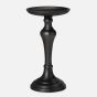 Torre & Tagus Aluminum Pillar Candle Holder, 7" - Black