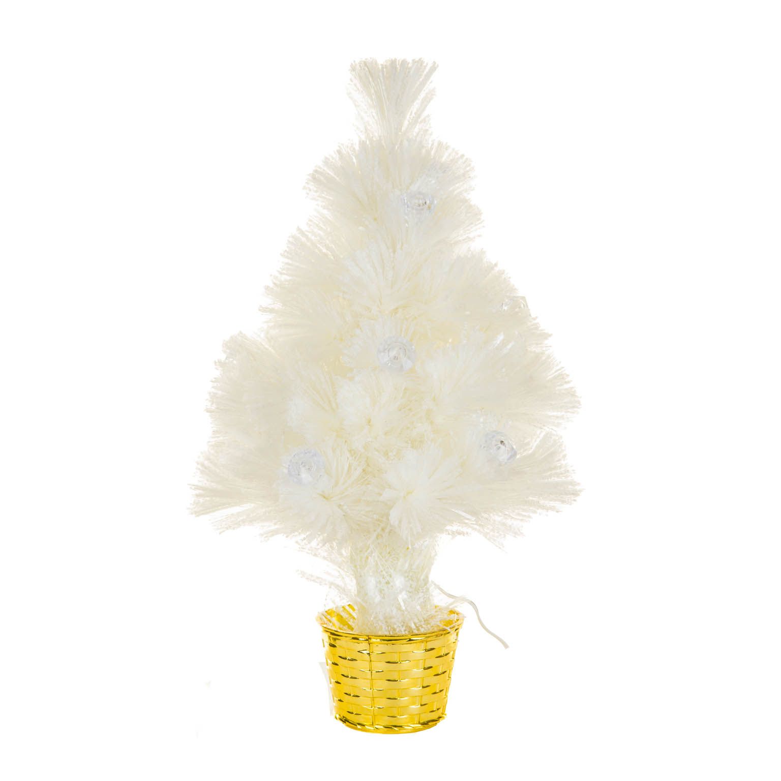 White Dotted LED Christmas Tree