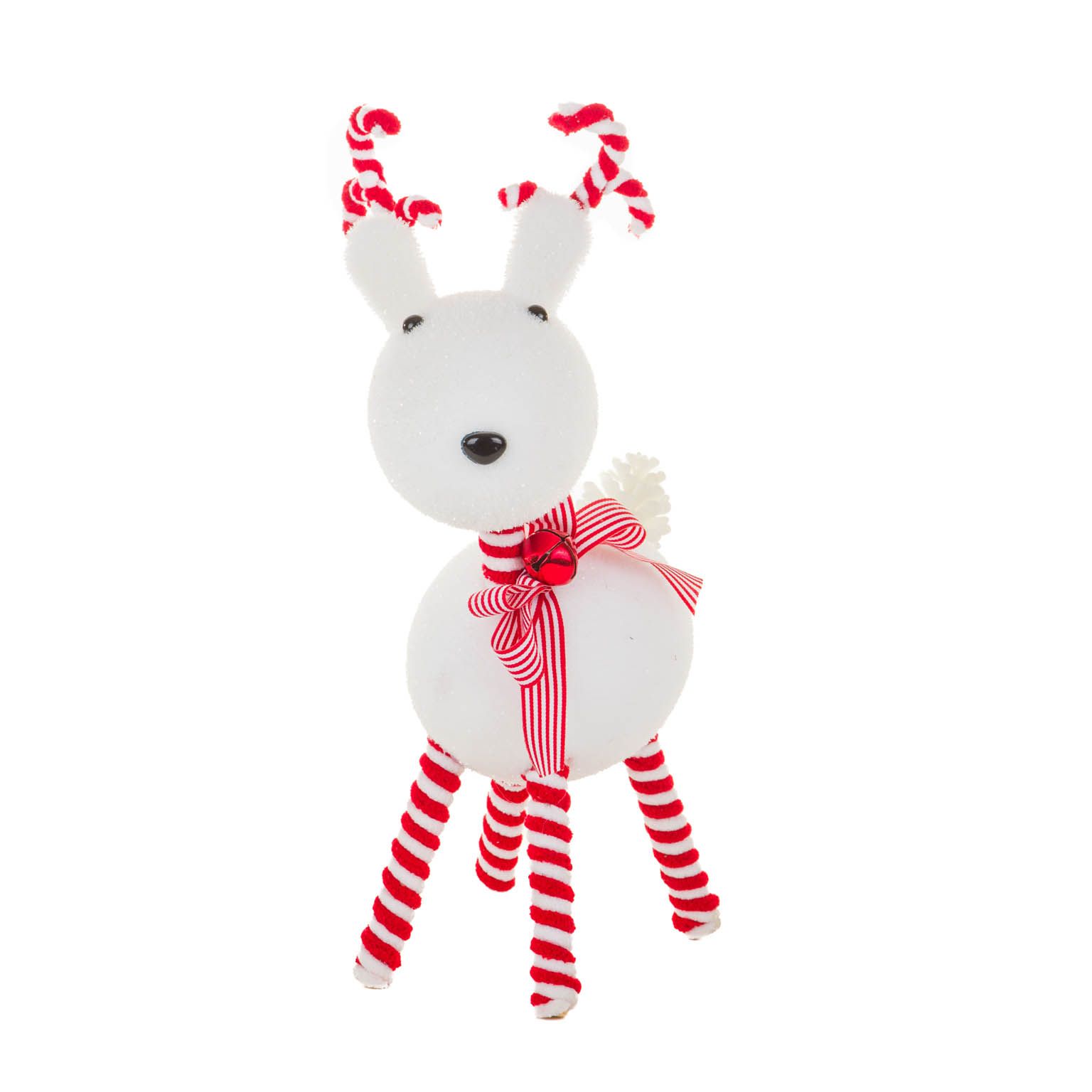 Ornements pommes de pin suspendus en verre pearline rose et or, ensemble de 4