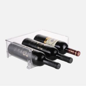 Refroidisseur de vin portable personnalisé - Refroidisseur de bouteille de  vin personnalisé, porte-bouteille de vin en acier inoxydable, fourre-tout à